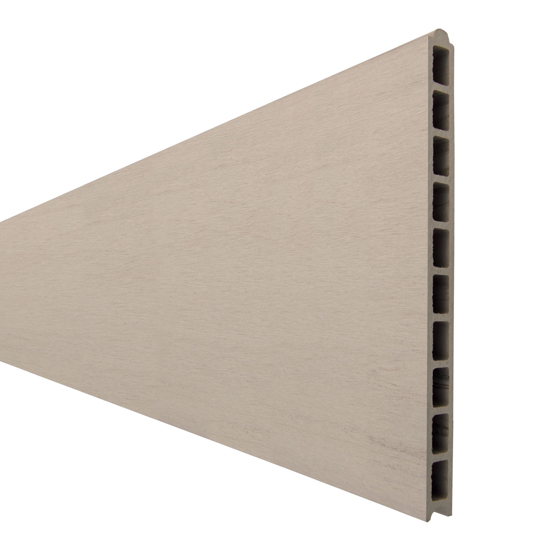 BPC-Zaunlamelle Multicolor sand für Steckzaun Ameland
