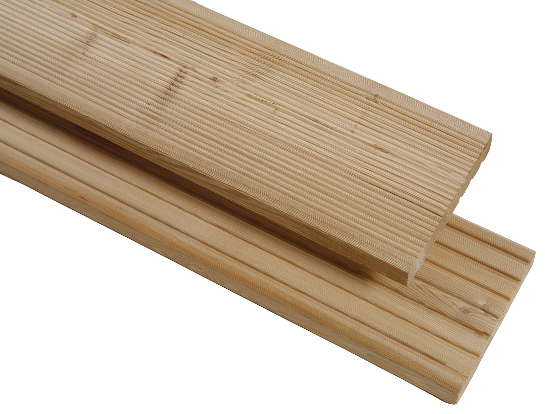 Holz Terrassendiele Lärche 27x143x5100 mm